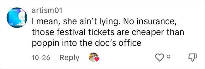 Woman Takes Friend To A Festival Medical Tent To Get Medical Attention, Sparks Huge Discussion