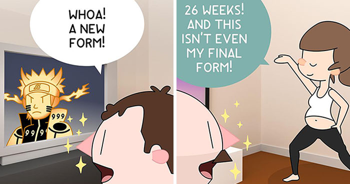 This Artist Created 26 New Comics Featuring A Bald Guy With A Big Mustache Ending Up In Fun Situations