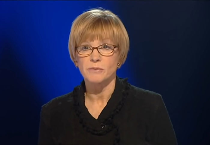 Woman talking from The Weakest Link