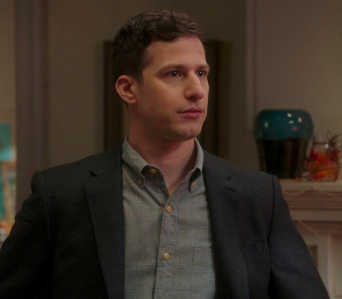 Jake Peralta looking from Brooklyn Nine-Nine