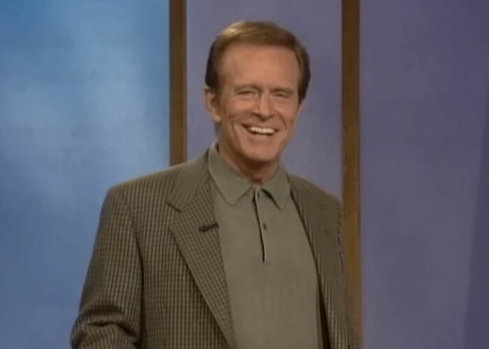 Bob Eubanks smiling from The Newlywed Game