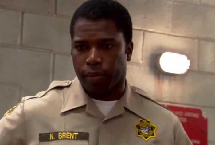 Prison guard talking from Arrested Development