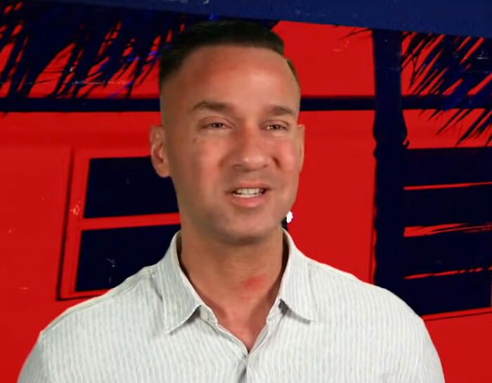 Mike "the Situation" Sorrentino talking from Jersey Shore