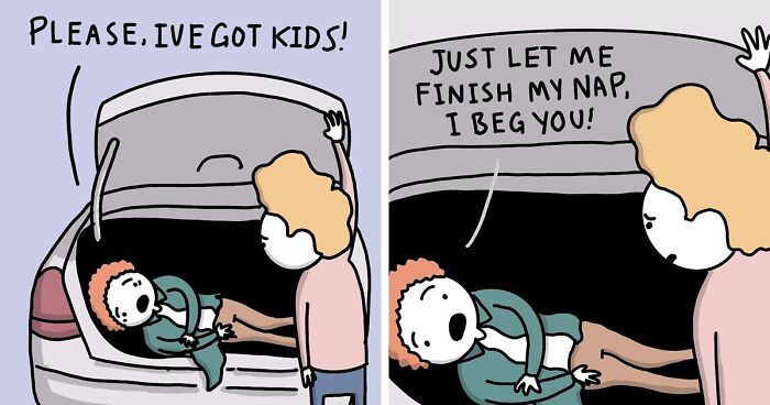 25 Hilariously Unhinged Comics By Cameron Spires That May Surprise You With Their Endings (New Pics)
