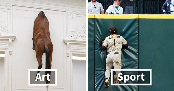 This Instagram Account Is Turning Heads With Its Quirky Comparisons Of Athletes And Artworks (45 New Pics)This Instagram Account Is Turning Heads With Its Quirky Comparisons Of Athletes And Artworks (45 New Pics)