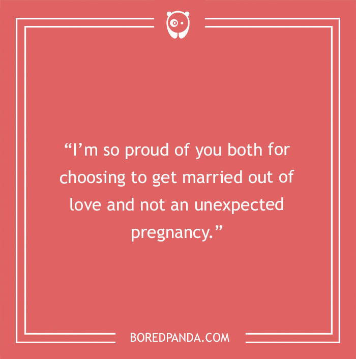 Engagement wish about being married because of love 