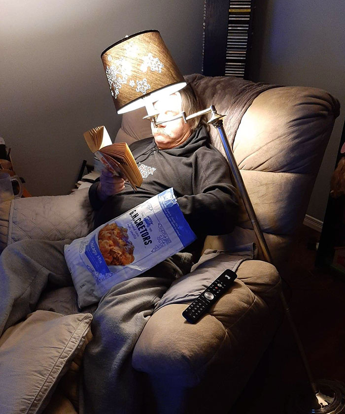 How My Dad Reads A Book