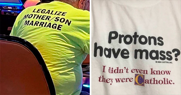 50 Times People Spotted A Shirt That Was So Good They Just Had To Take A Pic (New Pics)