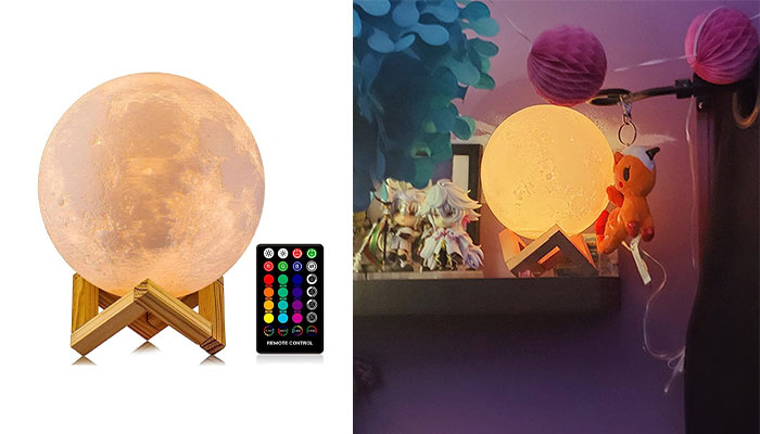 Gift The Magic Of Moonlight With The Portable Moon Lamp - Now They Can Carry The Moon, Not Just Over The Mountain, But Anywhere!