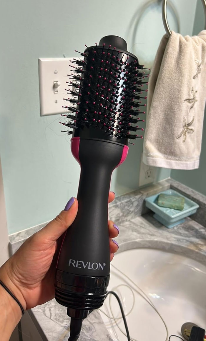 Revlon One Step Volumizer: A two-in-one hair tool that's basically like gifting a personal hair stylist because who doesn't want salon-style blowouts at home with half the heat damage?