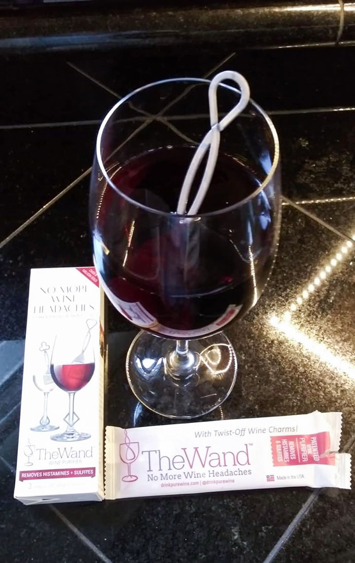 PureWine Wine Wands Purifier: The only gadget you need to filter all the nasties and enjoy pure, unadulterated vino - no more bad wine nights, Guarantee!