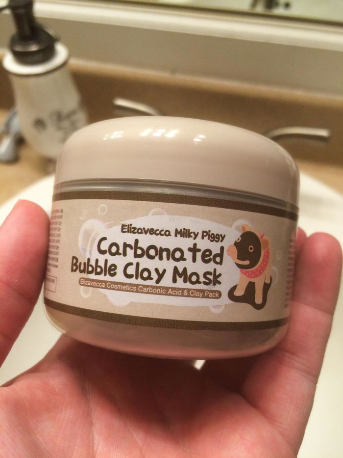 Milky Piggy Carbonated Bubble Clay Mask: That'll give them the pore-cleansing they didn't know they needed — infused with green tea, charcoal, and lavender extract for a truly luxuriant and refreshing skin experience.