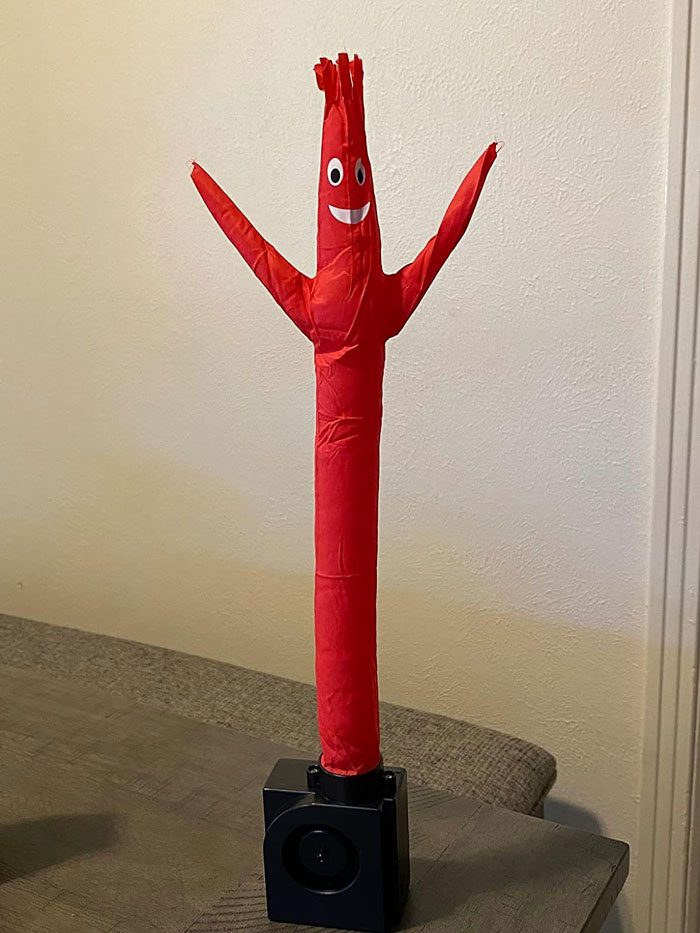 Wacky Waving Inflatable Tube Guy: The kind of awe-inspiring desk companion that will bring wave of laughter to anyone's day — absolutely making it the most unconventional gift you could possibly give!