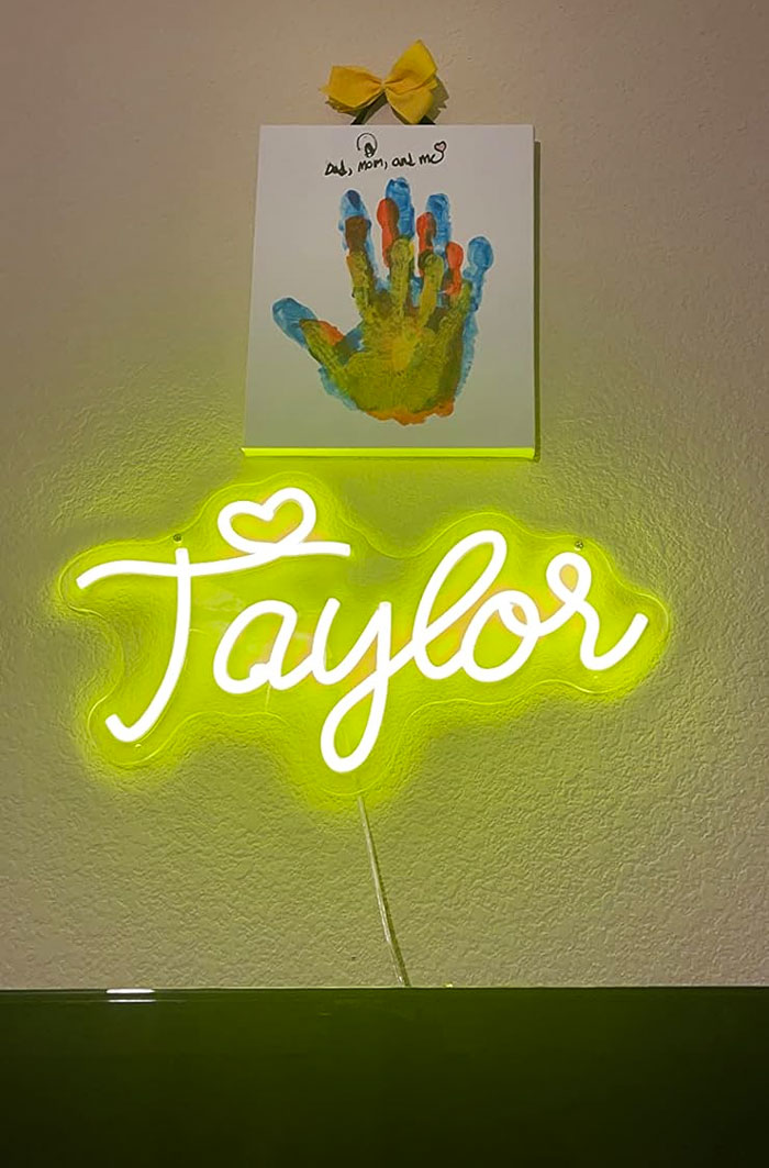 Custom Neon Sign: That'll add a personal and vibrant flair to their home spaces — seriously an awesome gift that will make them go "OMG, you shouldn't have...but I'm glad you did!"