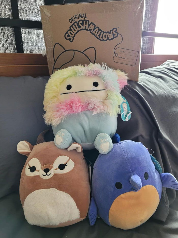 Squishmallows Plush Mystery Pack: That'll amp up the thrill of unboxing gifts and leave your loved ones *squeezing* with joy — nothing screams surprise more than these ultra-soft, randomly chosen plushies to gift and snug!