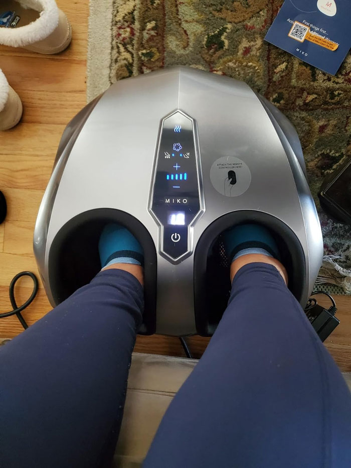 Foot Massager Machine: For the perfect gift to soothe their tired feet and improve circulation, featuring heat, deep-kneading and a patented massage technique — best for unwinding after a long day.