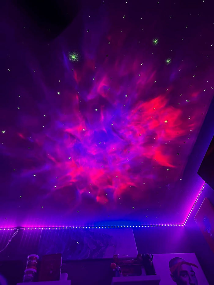 Star Projector Galaxy Night Light: Perfect for creating ambiance and an out of this world experience - seriously, who wouldn't want to dream beneath the stars?
