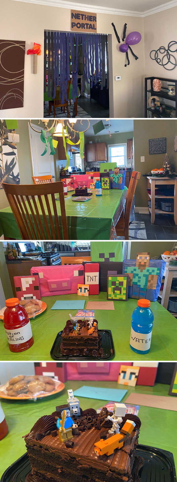 I Told My Mom That When I Turn 21, I Want A Minecraft Party. Well, Here It Is