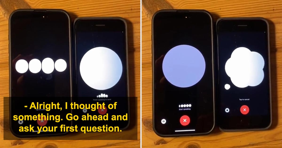 Viral TikTok Of AI Chatbots Playing 20 Questions Game Leaves People Terrified