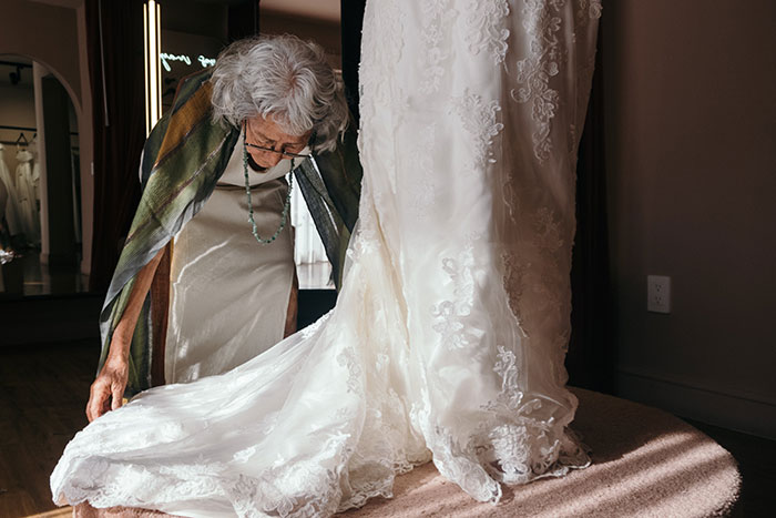 71 Y.O. Bride Accuses Granddaughter Of Upstaging Her, Internet Says She Needs A Reality Check