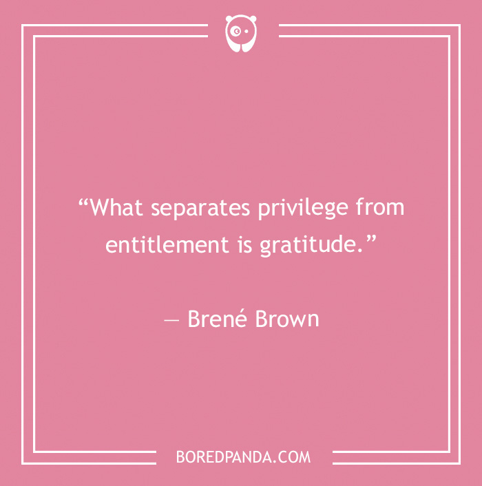  Brené Brown quote on gratitude 