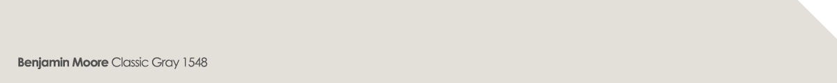 Benjamin Moore Classic Gray 1548 Benjamin Moore Classic Gray 1548