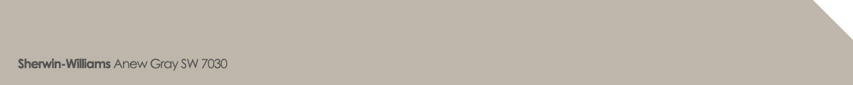 Sherwin-Williams Anew Gray SW 7030 Sherwin-Williams Anew Gray SW 7030