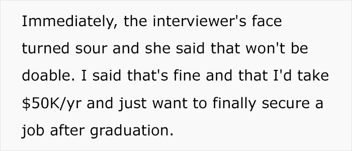 “The Problem Is, You Already Gave Your Number”: Candidate Furious With Company’s Interview Process “The Problem Is, You Already Gave Your Number”: Candidate Furious With Company’s Interview Process