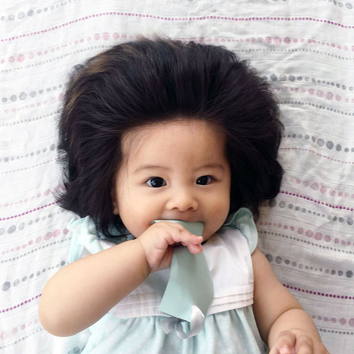 6 Months Old Baby Hairstyle