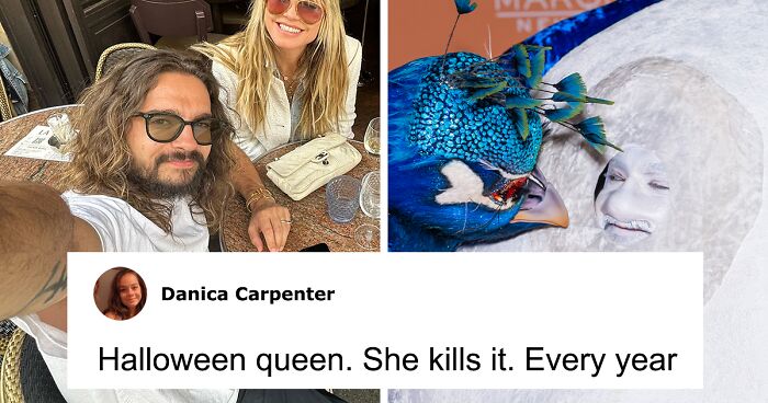Husband Tom Kaulitz Completely Stole Spotlight From Heidi Klum’s Peacock Costume At Her Epic Halloween Party