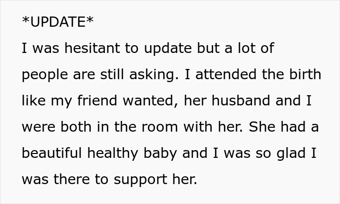 "Might Make Me Attracted To Her": Husband Doesn't Want Wife's BFF In The Delivery Room "Might Make Me Attracted To Her": Husband Doesn't Want Wife's BFF In The Delivery Room