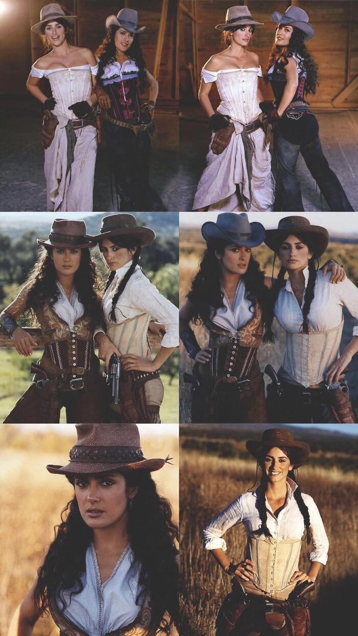 Salma Hayek & Penelope Cruz On The Filming Of The Bandidas