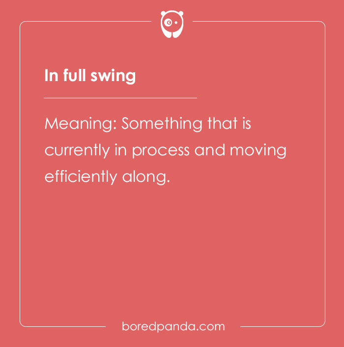 Idiom meaning