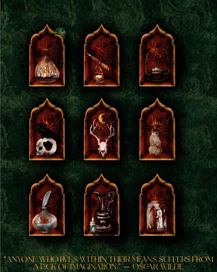 I've Been Creating Some Gothic Digital Watercolors For A Fantasy Rpg (5 Pics)