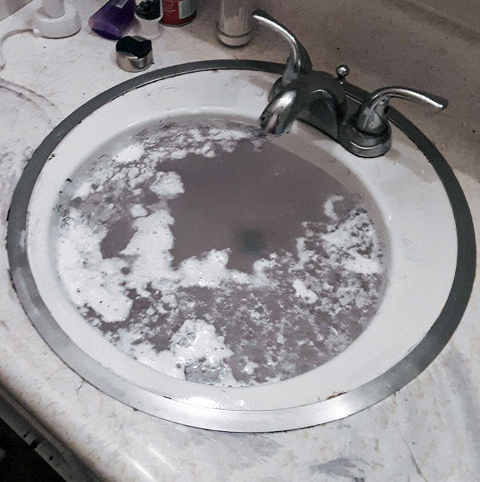 My Roommate Came Into My Room Clean-Shaven And Said, "I Think The Sink Is Clogged. I'll See You When I Get Off Work At 11 PM"