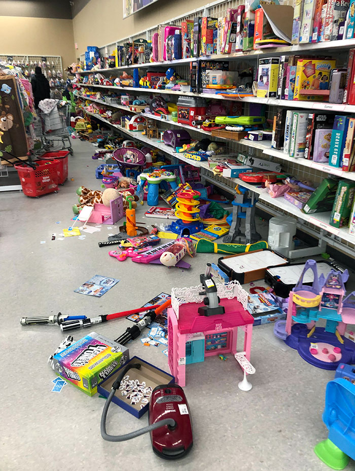 Attention Parents! Thrift Stores Are Not Your Daycare. Clean Up After Your Kids