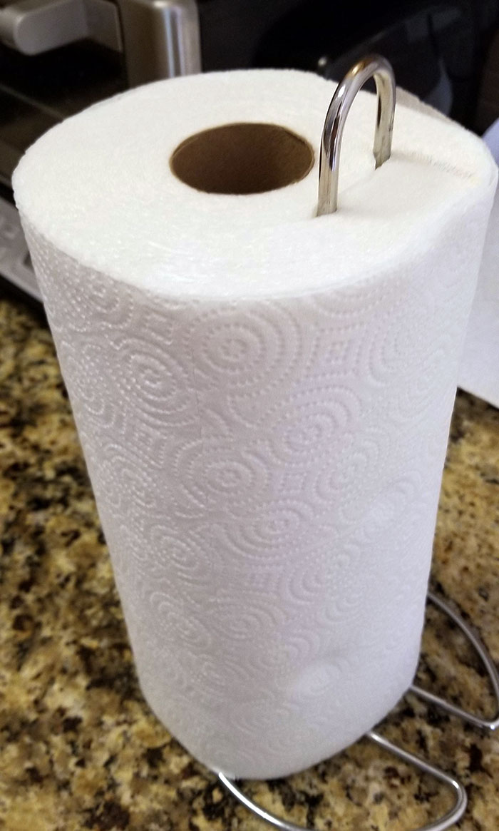 How My Brother Put The Paper Towel Roll