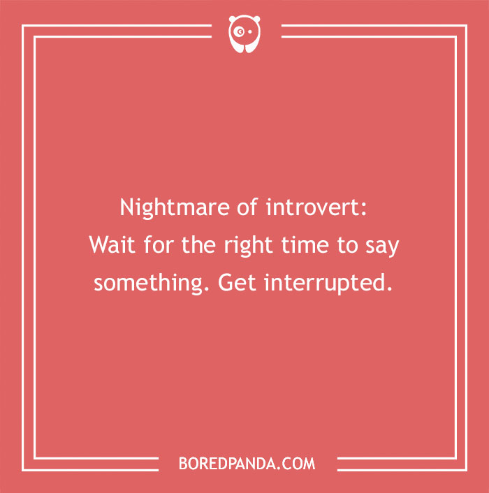 Joke on introvert