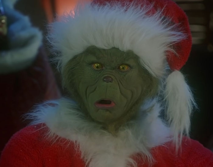 Jim Carrey In "How The Grinch Stole Christmas"
