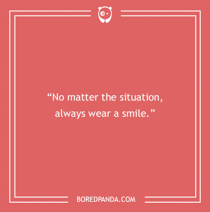 Image with Joker quote: "No matter the situation, always wear a smile."