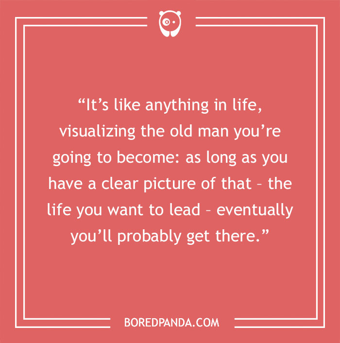 Image of a motivational Joker quote about life, emphasizing visualization and goal-setting from BoredPanda.