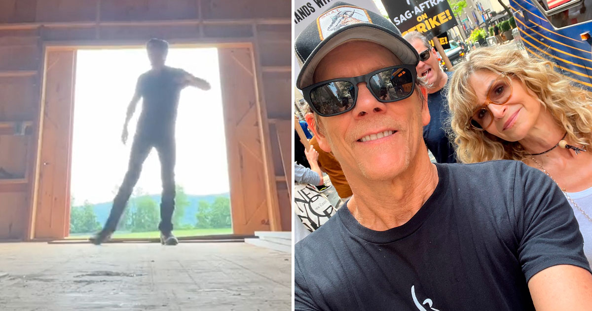Kevin Bacon Posts Video Showing His Impressive Footloose Moves As Hollywood Strike Ends