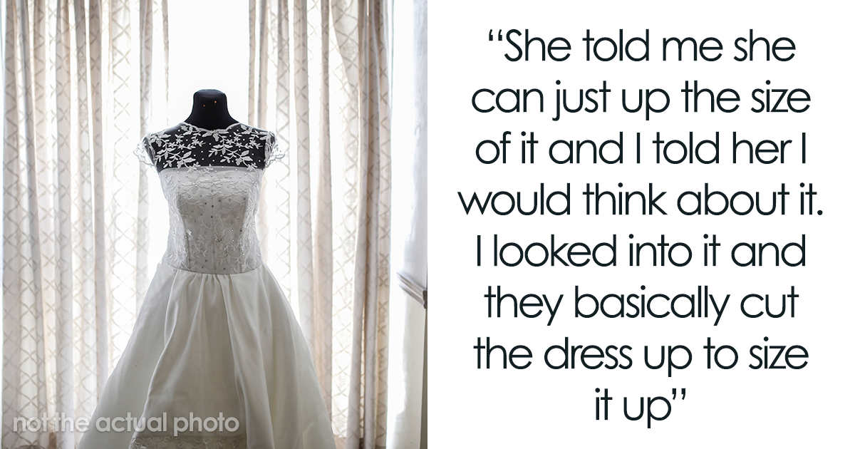 Man Refuses To Let His Late Wife's Wedding Dress Be Cut, Gets Called A Jerk By Family - Vimarsana News