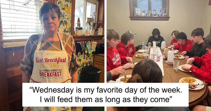 Teenagers Continue Tradition Of Breakfasts With Grandma After Their Friend Passes Away