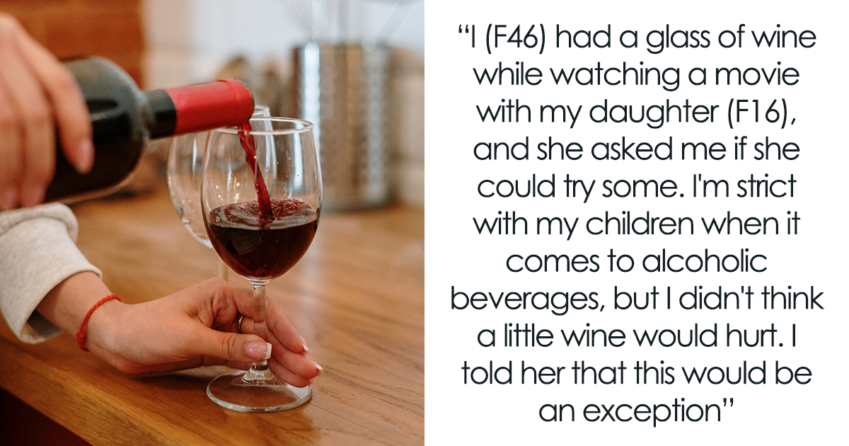 Wife Apologizes To Husband For Giving Wine To Their Teen, But He Seems Not To Let Go Of It - Vimarsana News