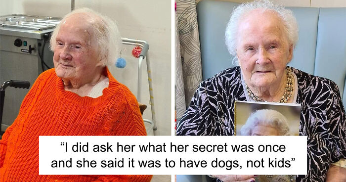 “Have Dogs, Not Kids”: 108-Year-Old Reveals Her Secret To A Long Life