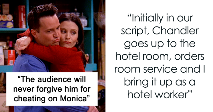 “Friends” Extra Reveals Controversial Cheating Scene That Matthew Perry Refused To Film