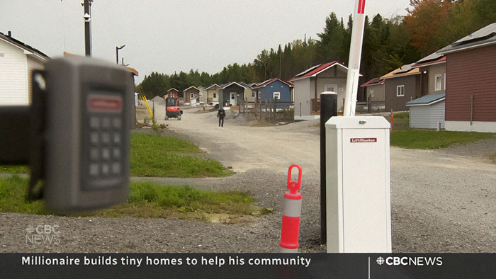 Millionaire Builds 99 “Tiny Homes” In Canada To Reduce Homelessness And “Empower” Residents Millionaire Builds 99 “Tiny Homes” In Canada To Reduce Homelessness And “Empower” Residents