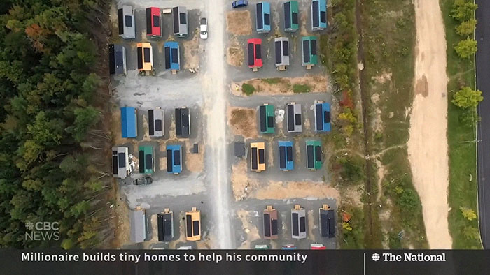 Millionaire Builds 99 “Tiny Homes” In Canada To Reduce Homelessness And “Empower” Residents