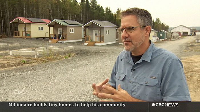 Millionaire Builds 99 “Tiny Homes” In Canada To Reduce Homelessness And “Empower” Residents